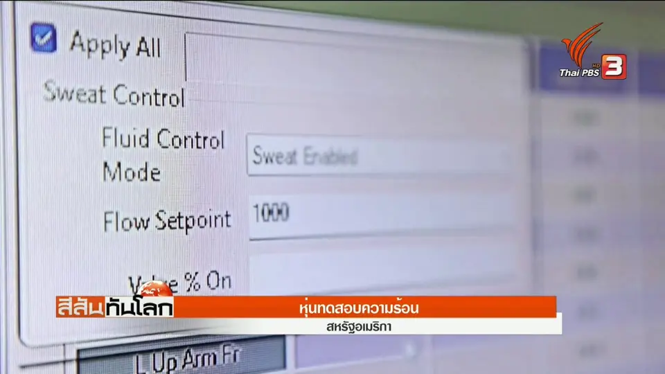 หุ่นทดสอบความร้อน