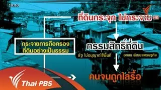 สถานการณ์ไล่รื้อชุมชนแออัด