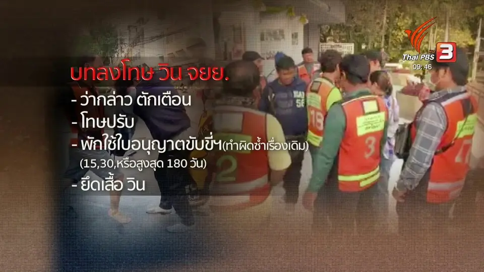 แตกประเด็นข่าว : ปัญหาวินจักรยานยนต์-แกร็บไบค์