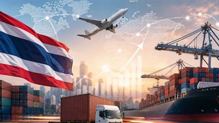 ส่งออกไทยรับอานิสงส์ AI   นำเข้าพุ่ง 50.4% ฉุดดุลการค้า