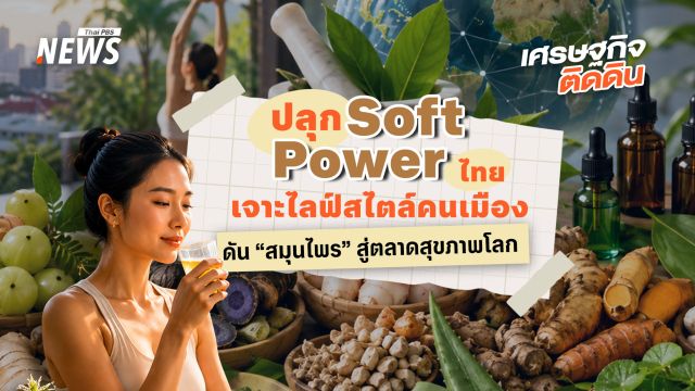 ปลุก Soft Power ไทย เจาะไลฟ์สไตล์คนเมือง ดัน “สมุนไพร” สู่ตลาดสุขภาพโลก