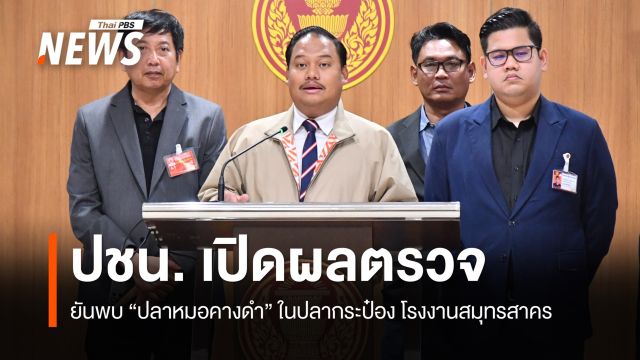 "ณัฐชา" เปิดผลตรวจปลากระป๋องจากแล็บ ชี้ชัดเป็น "ปลาหมอคางดำ"  