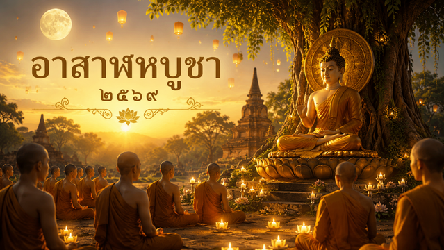 "วันอาสาฬหบูชา 2569" ตรงกับวันไหน ต่างจาก "วันเข้าพรรษา" อย่างไร
