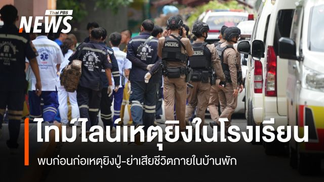 ไทม์ไลน์เหตุยิงในโรงเรียนเทพศิรินทร์ นนทบุรี เสียชีวิต 8 คน เจ็บกว่า 20 คน