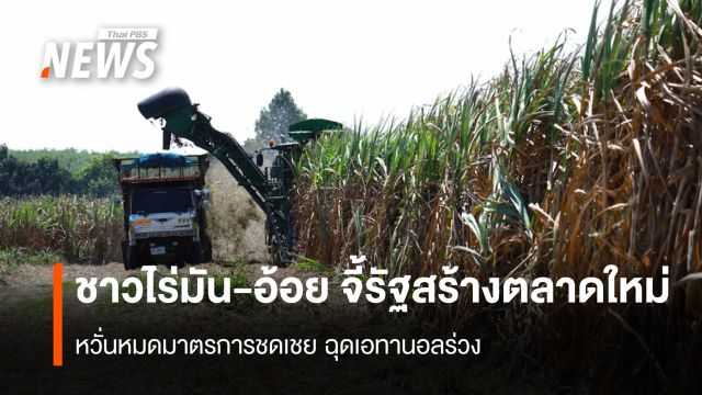 ชาวไร่มัน-อ้อย จี้รัฐสร้างตลาดใหม่ หวั่นหมดมาตรการชดเชยฉุดเอทานอลร่วง