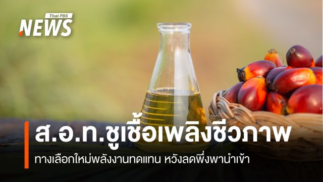 ส.อ.ท.ชูเชื้อเพลิงชีวภาพทางเลือกใหม่พลังงานทดแทน หวังลดพึ่งพานำเข้า