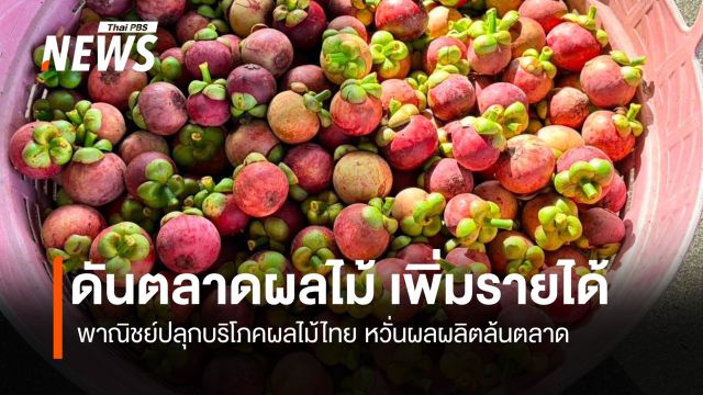 พาณิชย์ปลุกบริโภคผลไม้ไทย ดันตลาด-เพิ่มรายได้เกษตรกร