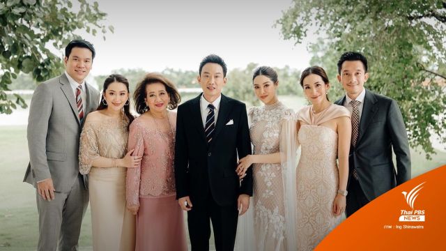 "โอ๊ค-พานทองแท้" เข้าพิธีมงคลสมรสกับกับผู้บริหาร รร.เอสซีปาร์ค 