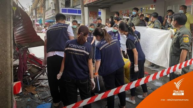 ชาย 60 เมาขับรถพุ่งชนร้านหมูปิ้งเสียชีวิต 2 คน 