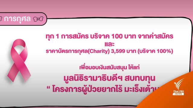 ผู้จัดงานชี้แจงดรามาปมเงินค่าสมัครวิ่ง ยืนยันบัตรการกุศลนำเงินบริจาคทั้งหมด