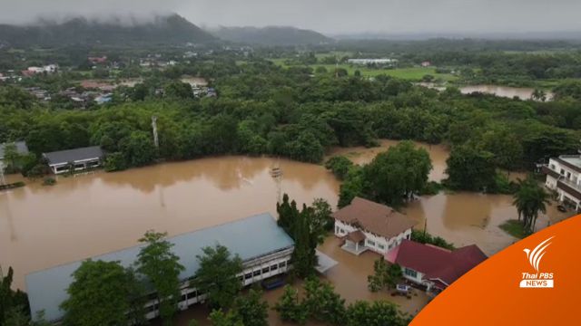 "น้ำเลย" ล้นตลิ่งทะลักท่วมบ้าน-โรงแรม