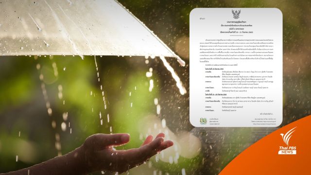 เช็กเลยจังหวัดไหนบ้าง กรมอุตุฯ เตือน 18-21 ก.ย. "ฝนตกหนัก" 