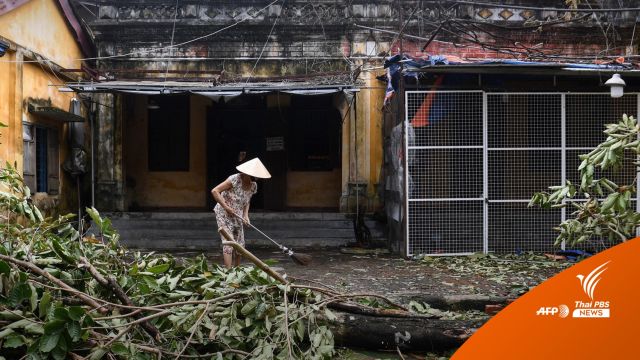 เวียดนามเก็บกวาดซากเสียหาย "พายุโนรู" แต่ยังเตือนฝนตกหนัก 
