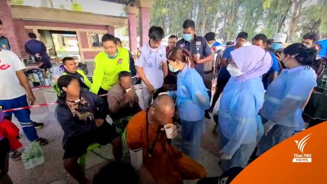 ช่วย 5 ชีวิต ลอยคอ 10 ชั่วโมงเรือล่มกลางทะเลสาบสงขลา 