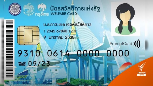 เช็กสิทธิ-เช็กเงิน 1 เม.ย.เริ่มใช้บัตรสวัสดิการแห่งรัฐรอบใหม่