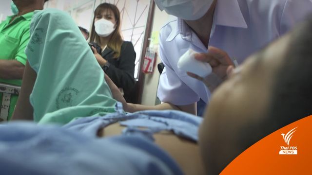 เฉียดตาย! ฝันร้ายทีมฟุตบอล "เนินปอจูเนียร์" พิษพายุถล่มโดมพัง 