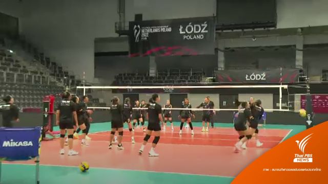วอลเลย์บอลหญิงไทยถ่ายโปรโมต VNL 2023 ก่อนพบอิตาลีคืนนี้ 20.45 น. 