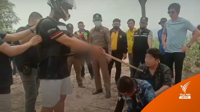ทำแผนฯ ชายแทงวัยรุ่นดับที่ชัยภูมิ อ้างทวงเงินค่ายาบ้าไม่ได้