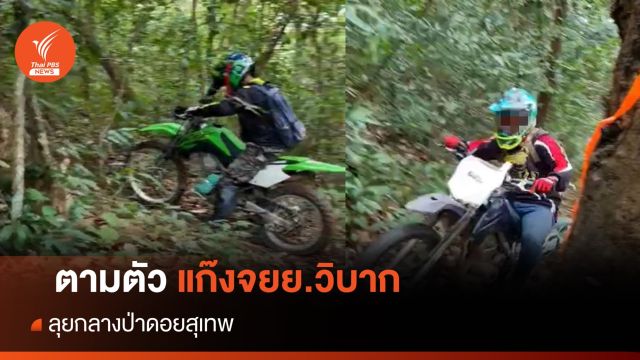 รีบรายงานตัว! แก๊งจักรยานวิบาก ลุยกลางป่าดอยสุเทพ-ปุย 