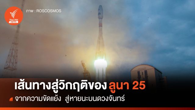เส้นทางสู่วิกฤติของลูนา 25 จากความขัดแย้งสู่หายนะบนดวงจันทร์