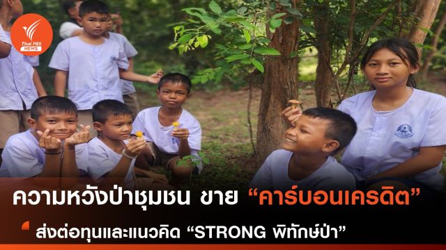 ป่าชุมชนกับ “คาร์บอนเครดิต” ความหวังส่งต่อทุนและแนวคิดพิทักษ์ป่า