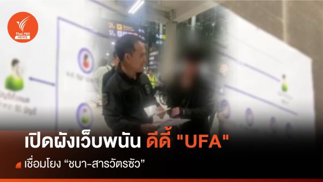 เปิดผังเว็บพนัน ดีดี้ "UFA" โยง "ชบา-สารวัตรซัว" 