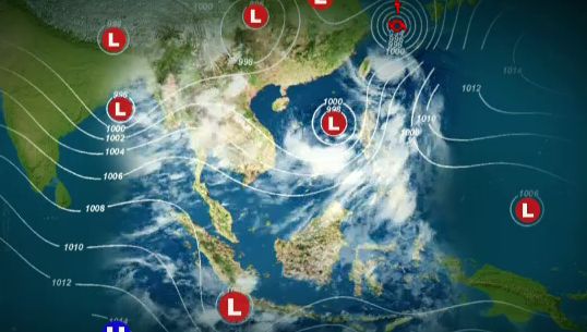 ลมมรสุมพัดขึ้นตอนบน ภาคตะวันตก-กลาง-เหนือ มีฝนกระจาย 
