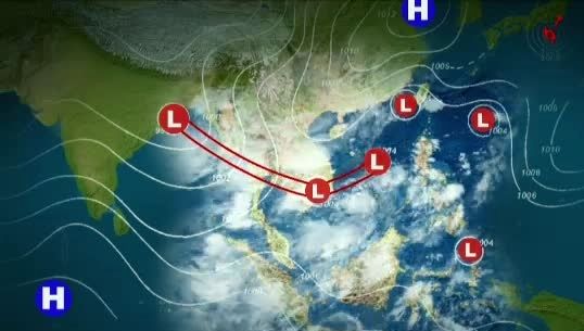 อิทธิพลมรสุม ภาคกลาง-ใต้-ตะวันออก มีฝนตกเป็นส่วนมาก คลื่นลมแรง