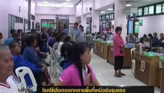 โรคไข้เลือดออกหลายพื้นที่ภาคเหนือยังรุนแรง