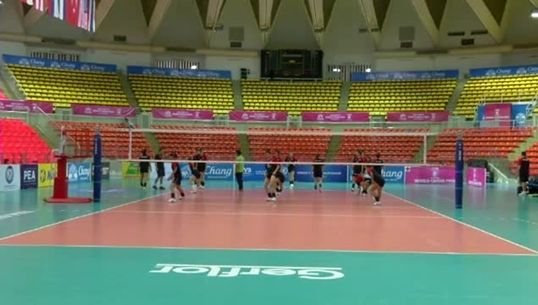 วอลเลย์บอลหญิงดึงนักโภชนาการฟื้นฟูร่างกายก่อนลงศึกสุดสัปดาห์นี้