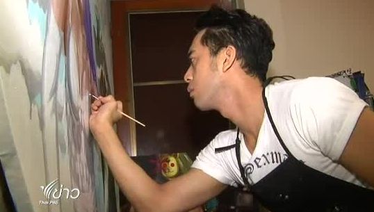 ศิลปะหลังไมค์ของ “ปาล์ม Instinct”