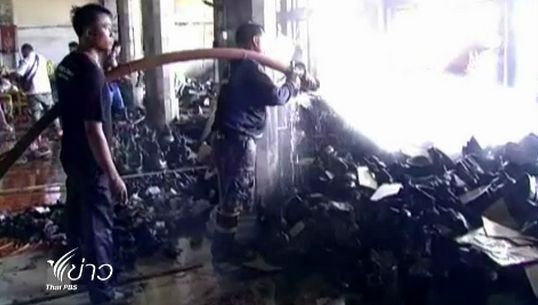 ไฟไหม้ศาลาวัดศรีชมภูองค์ตื้อ จ.หนองคาย เสียหายกว่า10 ล้านบาท