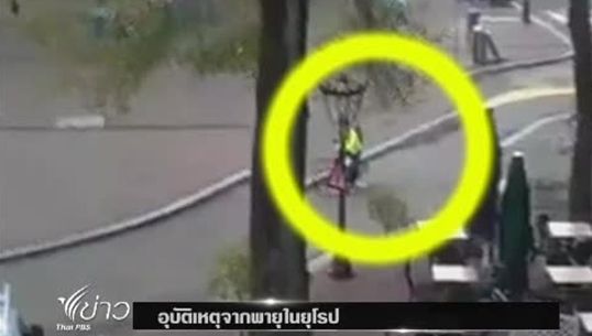 เกิดอุบัติเหตุรุนแรงจากพายุถล่มยุโรป