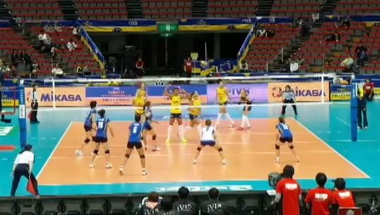 วอลเลย์บอลหญิงทีมชาติไทย พ่าย "บราซิล" 0 -3  เซต ศึกวอลเลย์บอลเวิลด์เเกรนด์ เเชมเปี้ยนคัพ  
