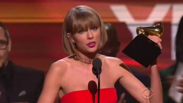  "เทเลอร์ สวิฟท์" คว้ารางวัลใหญ่ Grammy Awards ครั้งที่ 58