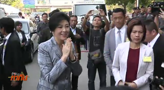 "ยิ่งลักษณ์" ปฏิเสธสัมภาษณ์ประเด็นคดีจำนำข้าว หลังศาลขอให้งดแสดงความเห็น