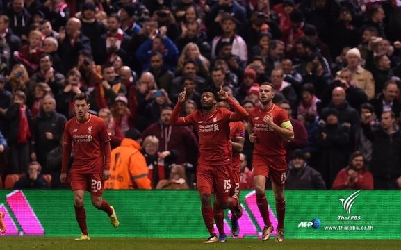 ลิเวอร์พูลเปิดบ้านชนะแมนฯยู 2-0 ศึกยูโรป้าลีก นัดแรก