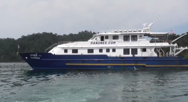 อุทยานฯ สิมิลันสั่งห้ามเรือท่องเที่ยว "ภาณุนี" เข้าเขตอุทยานฯ 1 เดือน