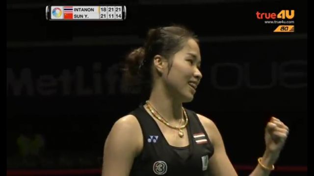 "รัชนก" ชนะ "ซัน หยู" 2-1 เกม คว้าแชมป์สิงคโปร์โอเพ่น ขึ้นเบอร์ 1 โลก