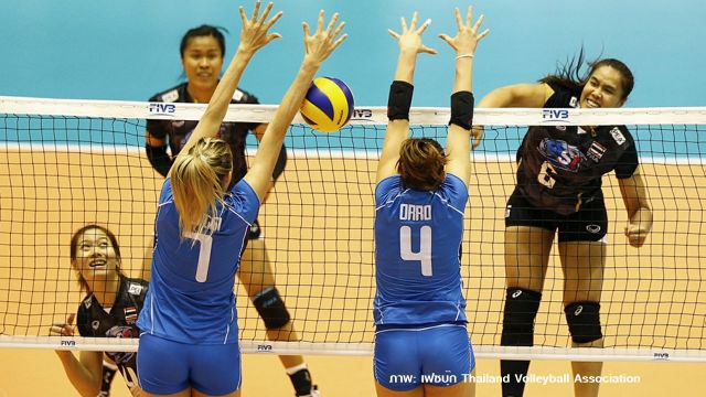 วอลเลย์บอลสาวไทยพ่ายอิตาลี 1-3 เซต คัดเลือกโอลิมปิกนัดที่ 2