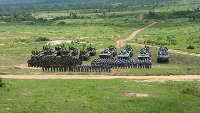 กองทัพเรือทำพิธีปิดการฝึกผสมกองทัพเรือไทย - จีน BLUE STRIKE 2016 