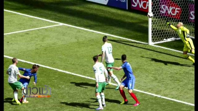 "กรีซมันน์" เหมา 2 ประตู ช่วยฝรั่งเศสพลิกชนะไอร์แลนด์ 2-1 ลิ่ว 8 ทีม