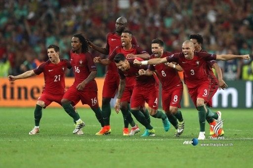 โปรตุเกส ดวลโทษชนะ โปแลนด์ เข้ารอบรองชนะเลิศยูโร 2016 หลังเสมอในเกม 1-1 
