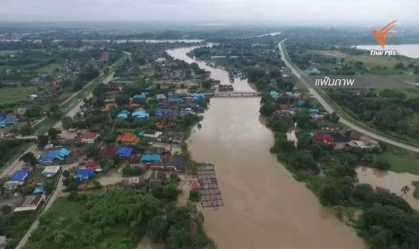 เตือน 20 หมู่บ้าน จ.ปทุมธานี เตรียมยกของขึ้นที่สูง-เฝ้าระวังสถานการณ์น้ำ  
