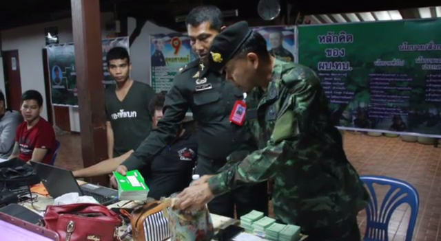 ทหารทลายแก๊งเงินกู้นอกระบบใน "ชุมพร-ประจวบคีรีขันธ์"