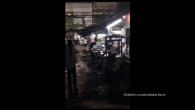 ล่าสุด! เหตุลอบวางระเบิดร้านก๋วยเตี๋ยวหน้าตลาดโต้รุ่ง อ.เมืองปัตตานี ตาย 1 เจ็บ 17 