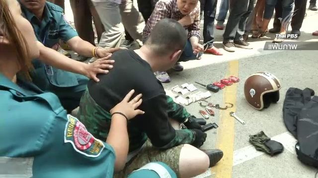 คุก 33 ปี 28 เดือน แก๊งชาวจีนปล้นปืนย่านวังบูรพา