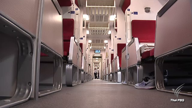 ยลโฉมรถไฟขบวนใหม่ ก่อนเปิดหวูดวิ่งจริง 11 พ.ย.นี้ 