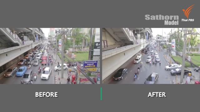 รมว.คมนาคม ปลื้ม “สาทรโมเดล” แก้รถติดสำเร็จ เตรียมเสนอใช้จุดอื่นๆ