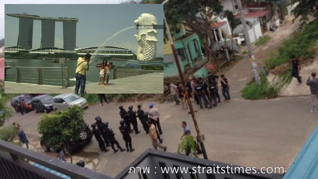 ตร.อินโดนีเซีย รวบทันควันผู้ต้องสงสัยก่อการร้าย 6 คน เตรียมยิงจรวดถล่มสิงคโปร์